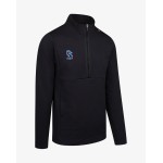 Off pitch cotton half-zip top